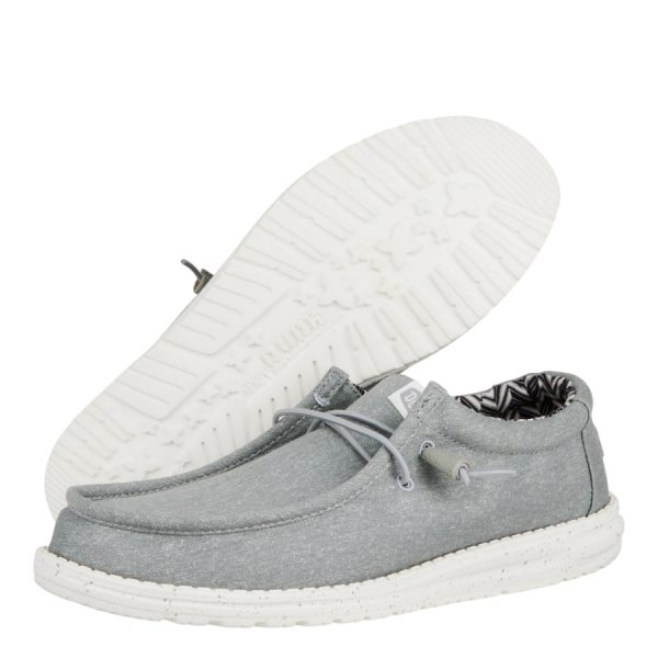 Wally Stretch Canvas - Light Grey
