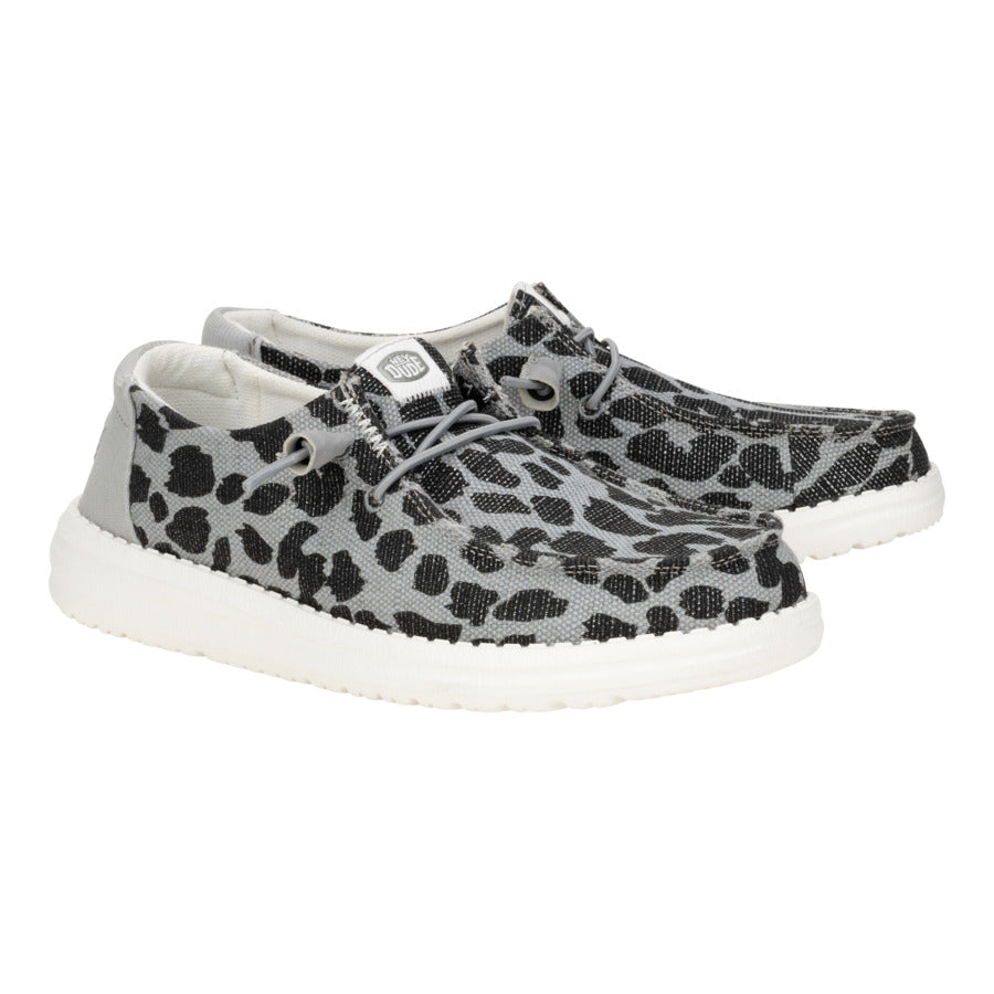 Wendy Leopard Sparkle - Black/Grey - Image 2