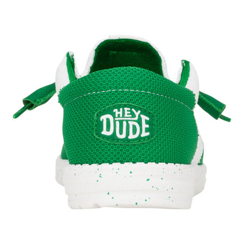 Wally Tri Varsity Mesh - Green/White - Image 5