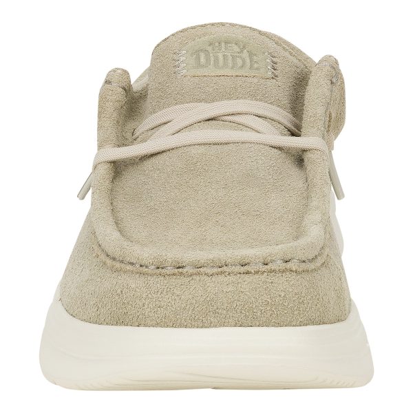 Wendy Comf Suede - Stone Grey/Silver Birch