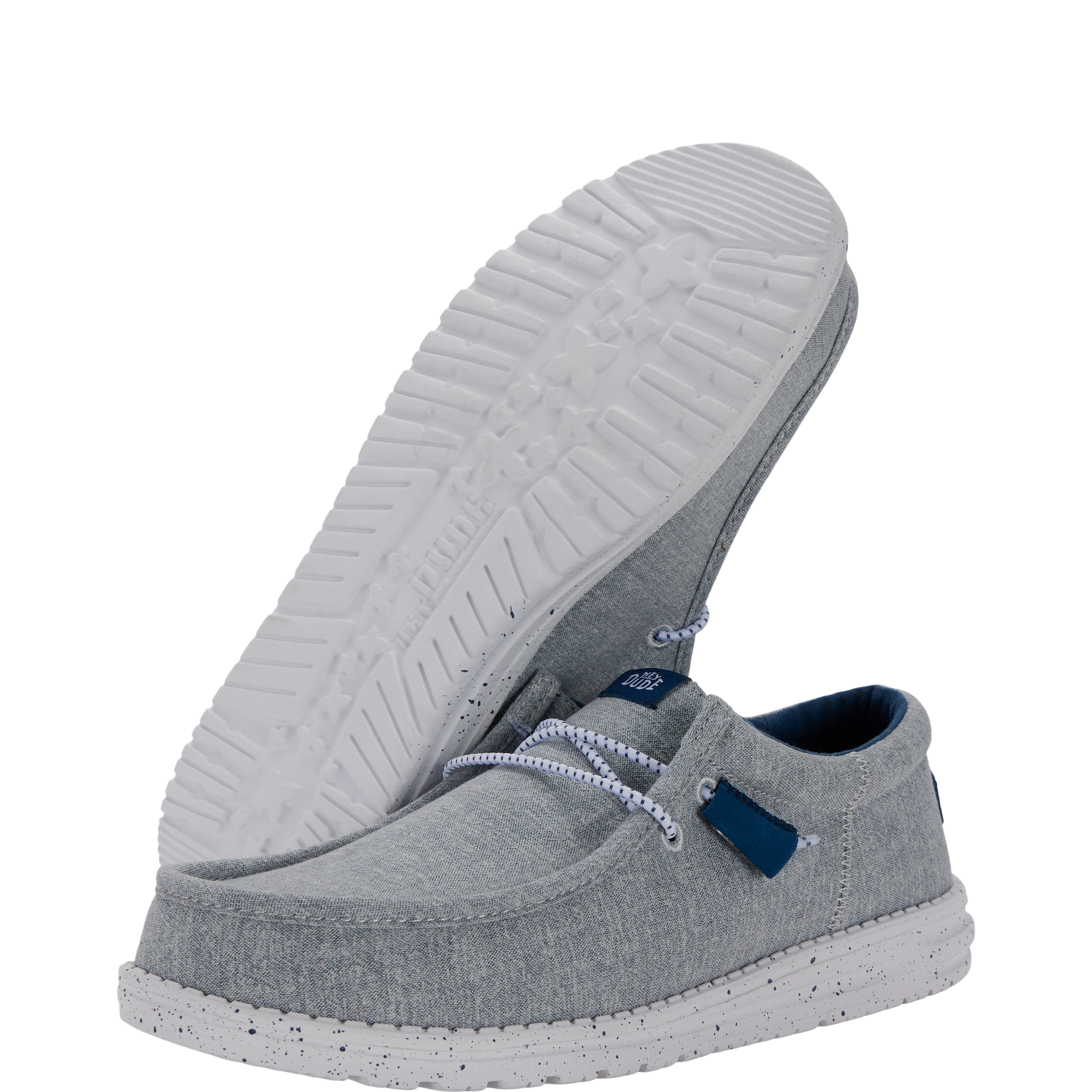 Wally Funk Heathered Knit - Grey Blue - Image 3