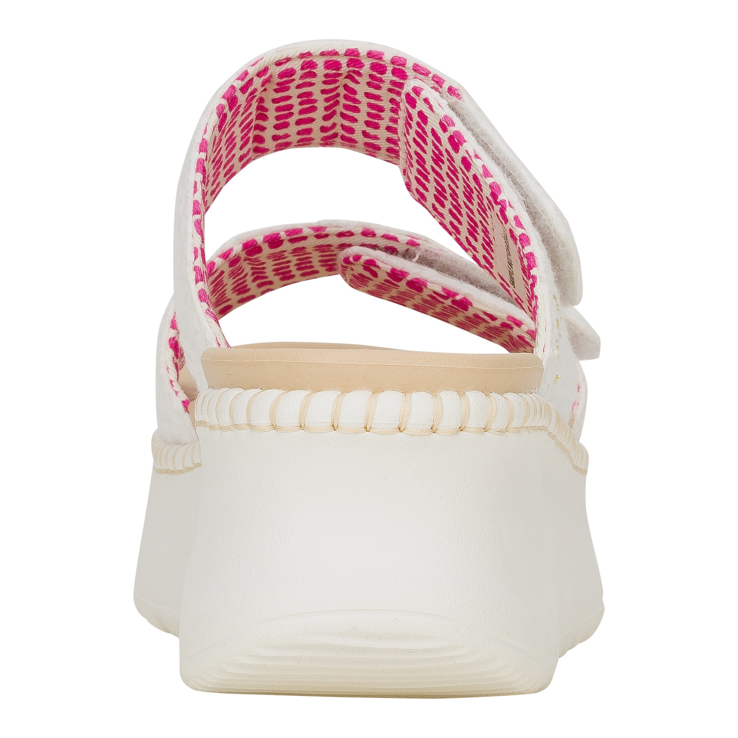 Delray Slide Eyelet - White - Image 5