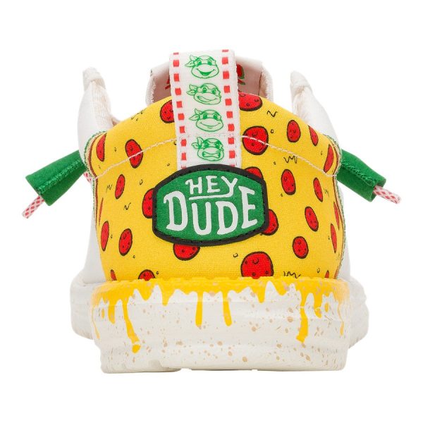 TMNT Pizza Wally Funk  - Pizza White/Red