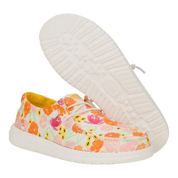 Wendy Watercolor Florals - Multi/Petal Pink