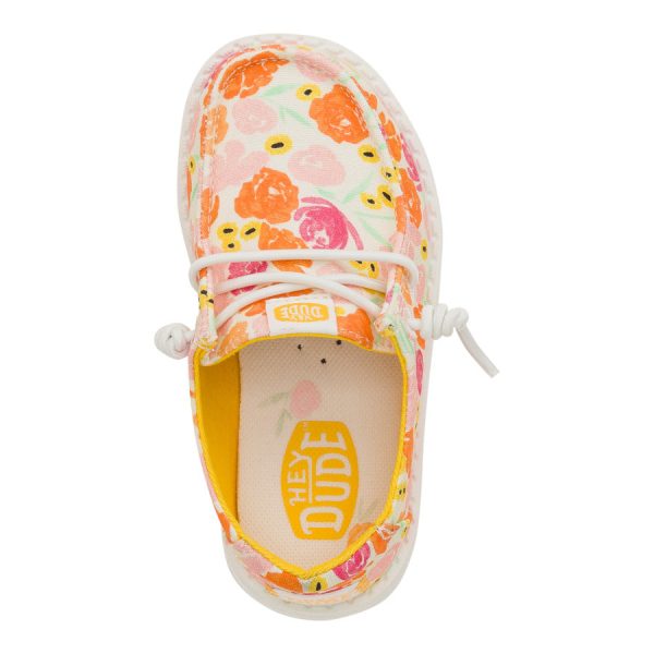 Wendy Toddler Watercolor Florals - Multi/Petal Pink