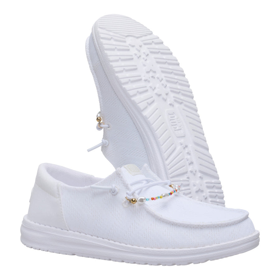Wendy Funk Mesh Shoelry - White - Image 3