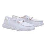 Wendy Funk Mesh Shoelry - White