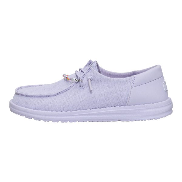 Wendy Funk Mesh Shoelry - Thistle Purple