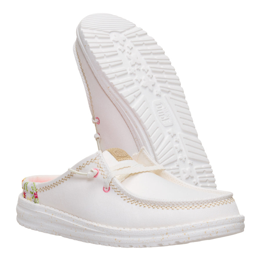 Wendy Slip Embroidered Floral - Off White - Image 3