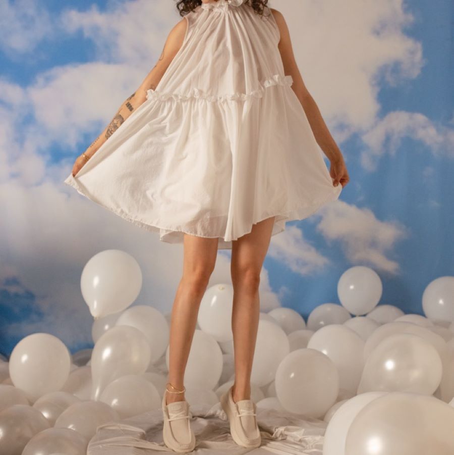 Wendy Comf Suede - Ivory - Image 2