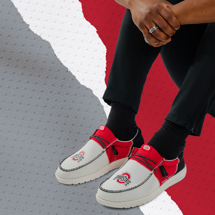 Men's Wally Tri The Ohio State - Ohio State Red/Black - Image 2