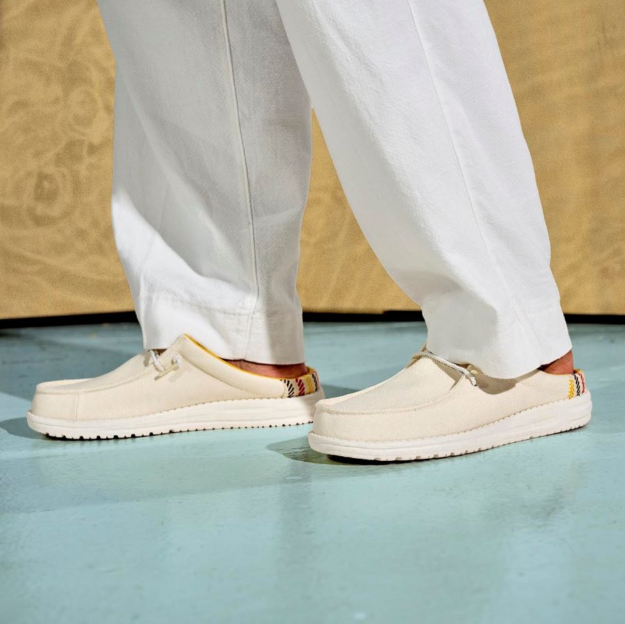 Wally Slip Resort - Bright White/Multi - Image 2