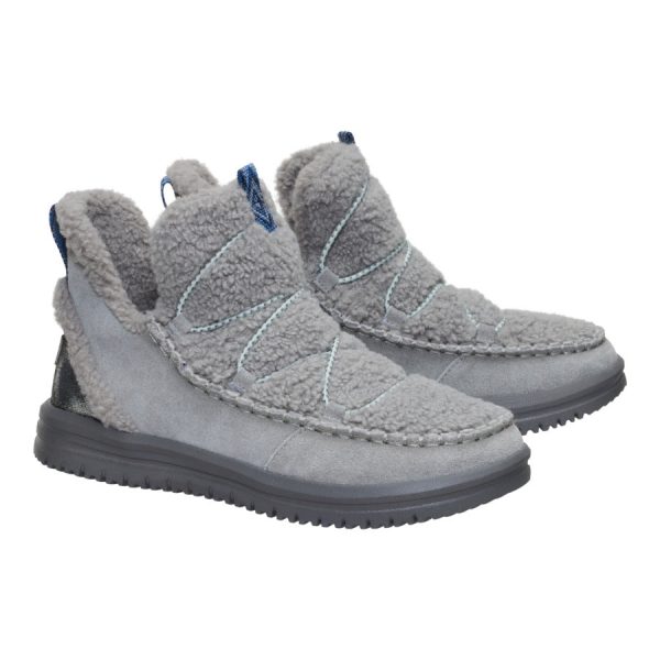 Camden Suede Cozy - Charcoal