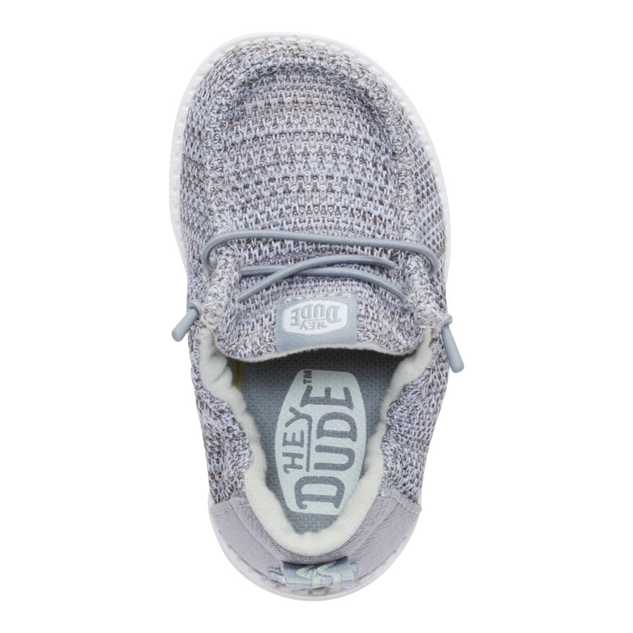 LilDude Slip On Core - Grey/White - Image 6