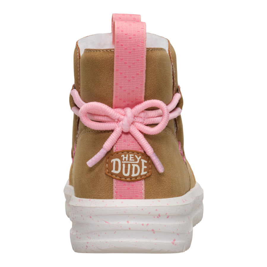 Camden Bow Boot Youth Cozy - Chestnut - Image 5