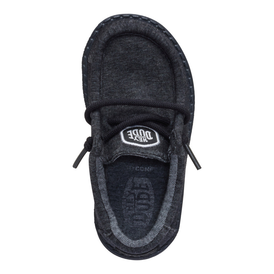 Wally Toddler Stretch Jersey - Black - Image 6