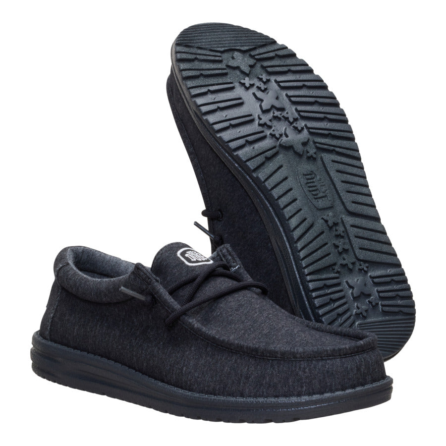 Wally Stretch Jersey Wide - Black/Black - Image 3