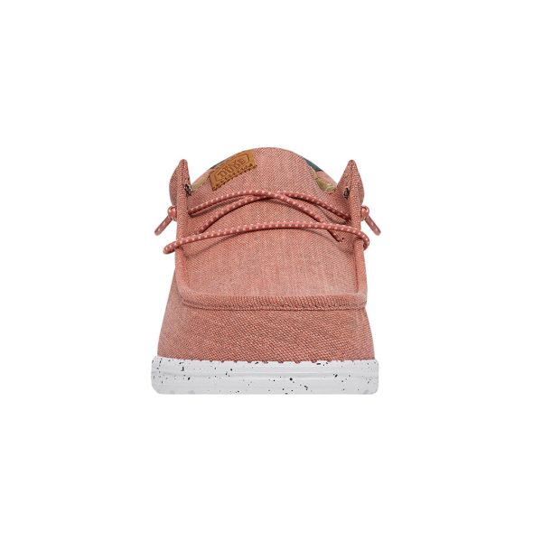 Wally Washed Canvas - Red